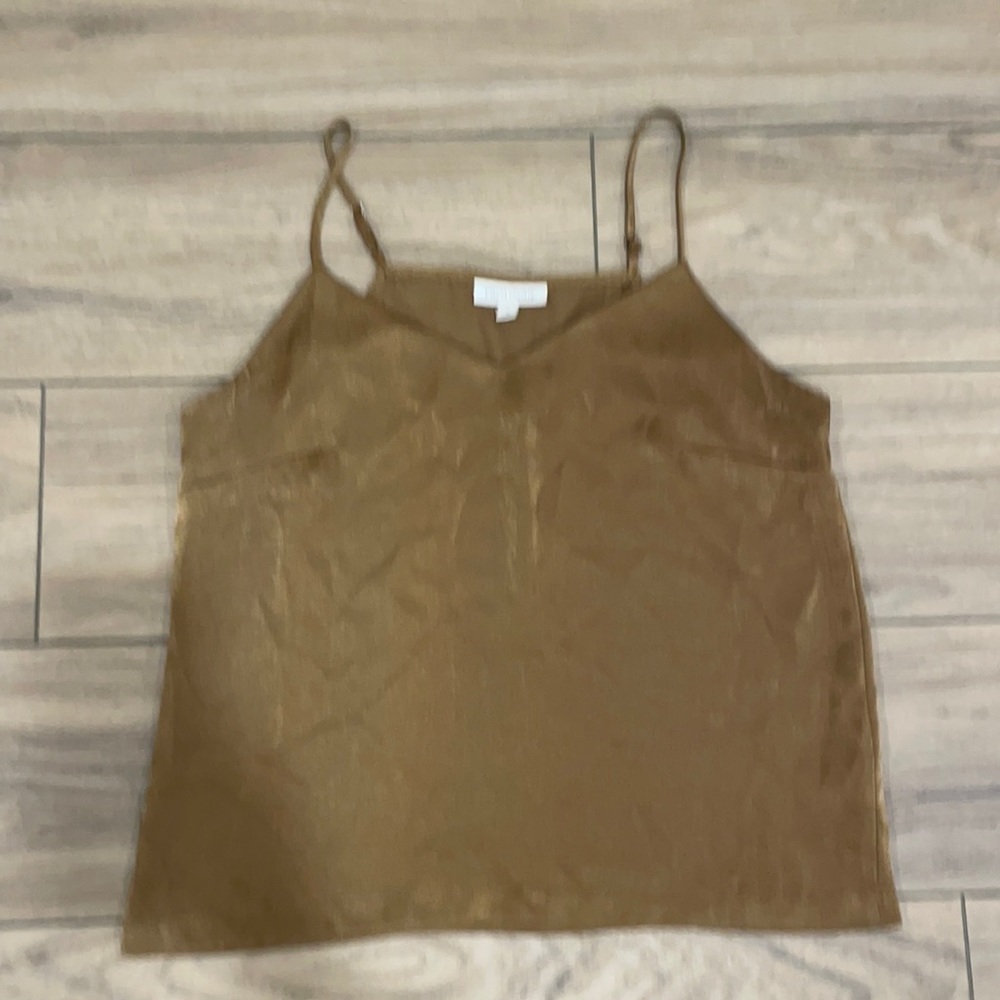 Golden Tank Top